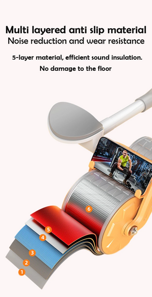 Transforma tu abdomen en casa con la nueva Rueda Abdominal Pro con Rebote Automático