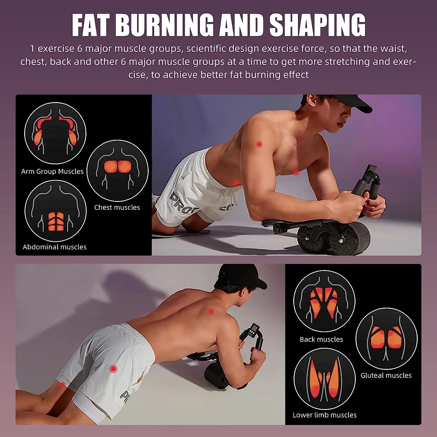 Transforma tu abdomen en casa con la nueva Rueda Abdominal Pro con Rebote Automático