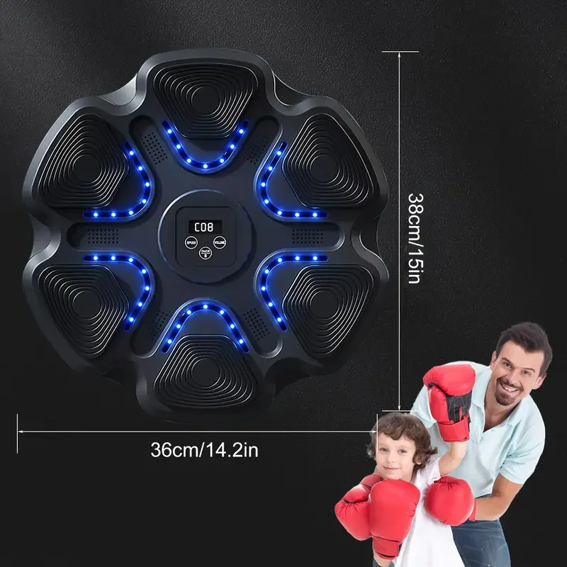 Máquina de Boxeo Inteligente-Entrena, diviértete y mejora tus reflejos desde casa