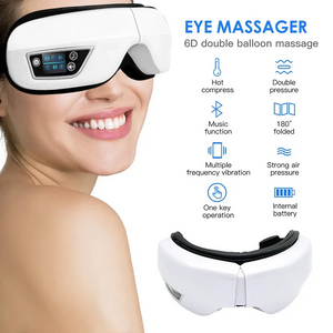 Masajeador de ojos – Recuperación inteligente con compresión y calor