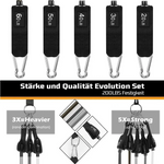 kit portátil de barra y bandas elásticas-Convierte cualquier lugar en tu gimnasio