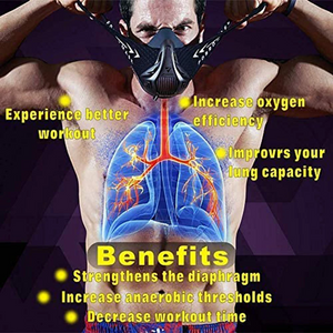 Máscara Deportiva de Entrenamiento de Altura | Exercice Life