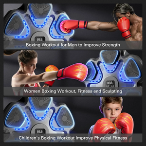 Máquina de Boxeo Inteligente-Entrena, diviértete y mejora tus reflejos desde casa