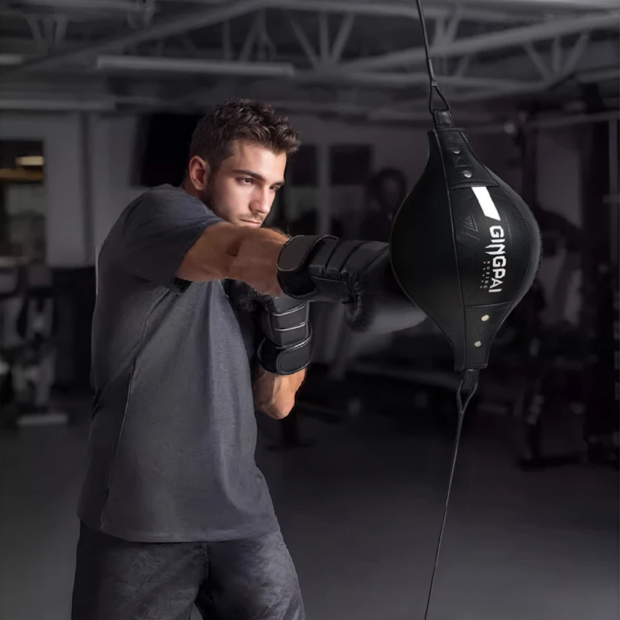 Saco de Boxeo Inflable Tipo Pera – Velocidad y Reflejos de Campeón