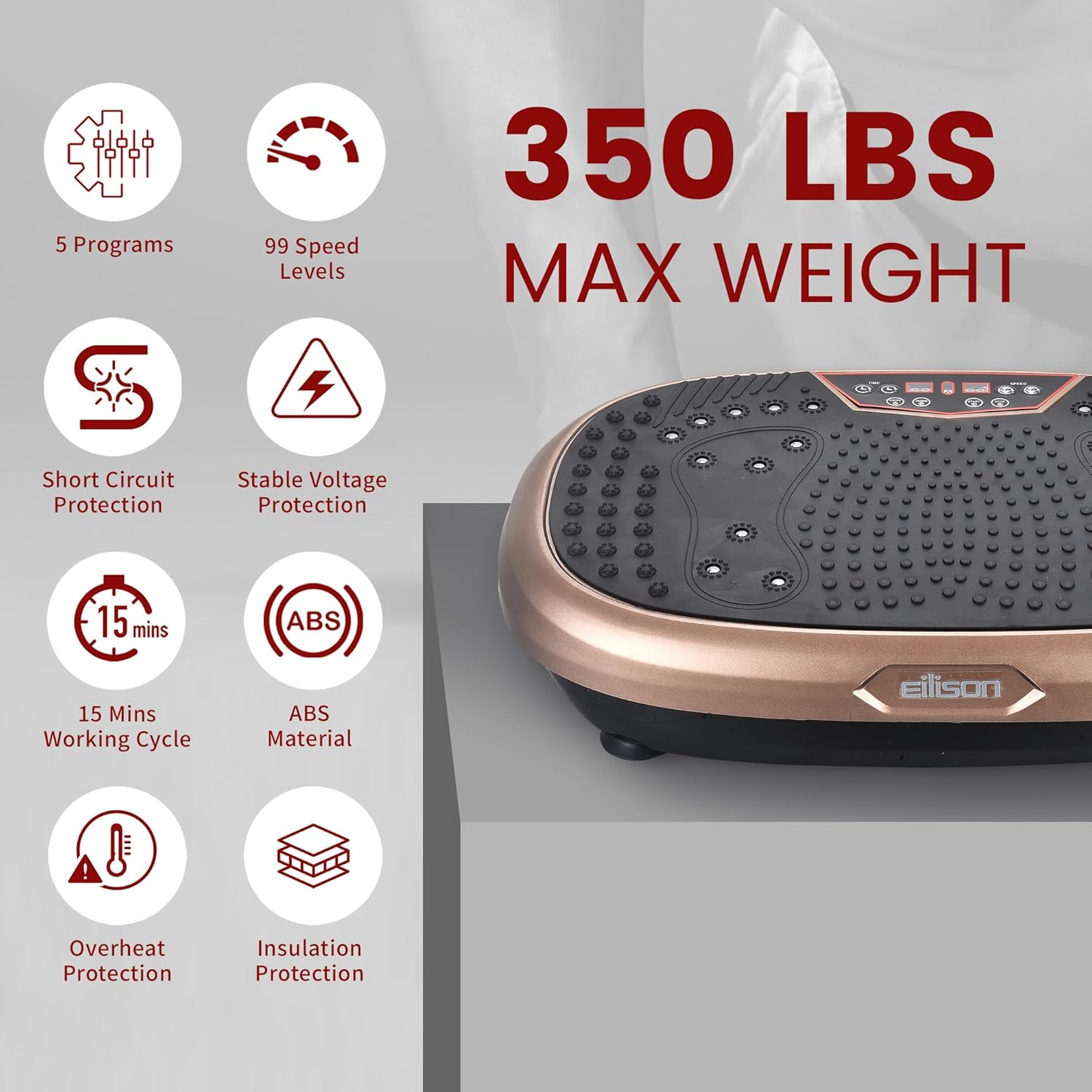 Máquina De Ejercicio con Placa De Vibración Bandas De Bucle, Entrenamiento En Casa