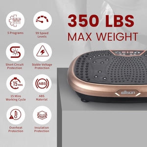 Máquina De Ejercicio con Placa De Vibración Bandas De Bucle, Entrenamiento En Casa