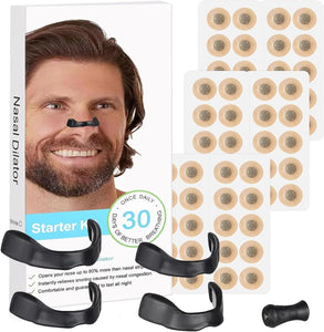 Respira Mejor – Kit Dilatador Nasal + 30 Tiras Respiratorias