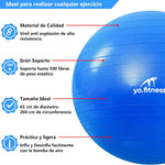 Pelota de Ejercicio | Yoga Fitball Acondicionamiento Estiramiento.