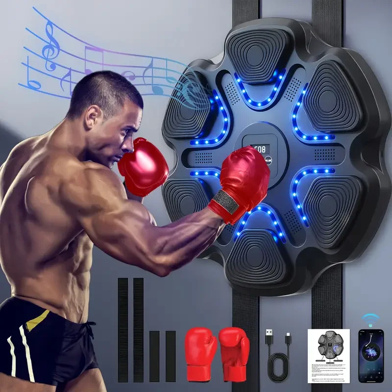 Máquina de Boxeo Inteligente-Entrena, diviértete y mejora tus reflejos desde casa