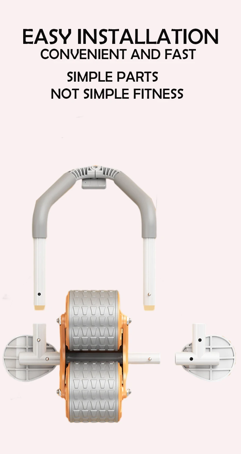 Transforma tu abdomen en casa con la nueva Rueda Abdominal Pro con Rebote Automático