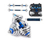 Kit de Mancuernas Ajustables de 20 kg con Barra y Discos