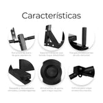 Home Gym Raganet-Barra de Dominadas 8 en 1