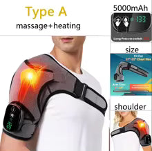 Masajeador de Hombro con Calor Inteligente-Alivio inmediato para dolor y lesiones