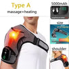 Masajeador de Hombro con Calor Inteligente-Alivio inmediato para dolor y lesiones