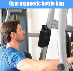 Bolsa Deportiva Magnética 2 en 1 – ¡Lleva tu botella y tu celular con estilo